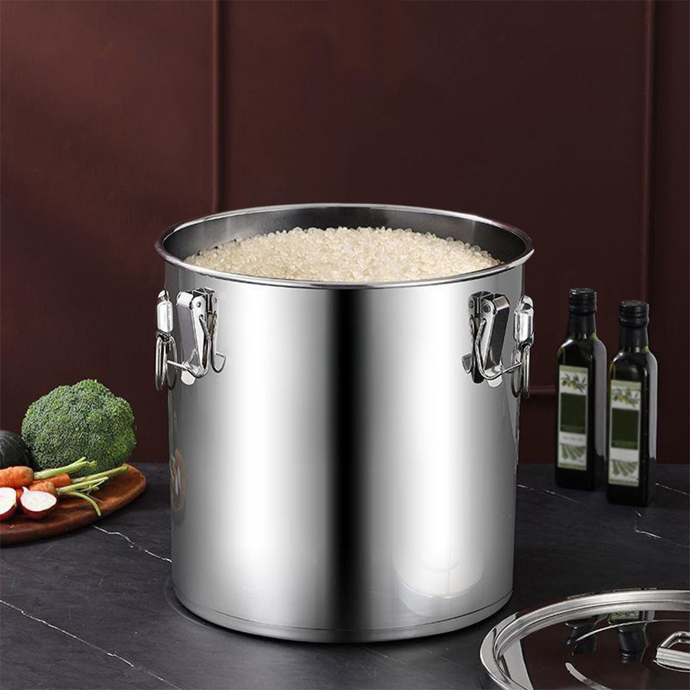 Food Storage Restaurant - 6/12/21/33L 304 Stainless Steel Food Oil