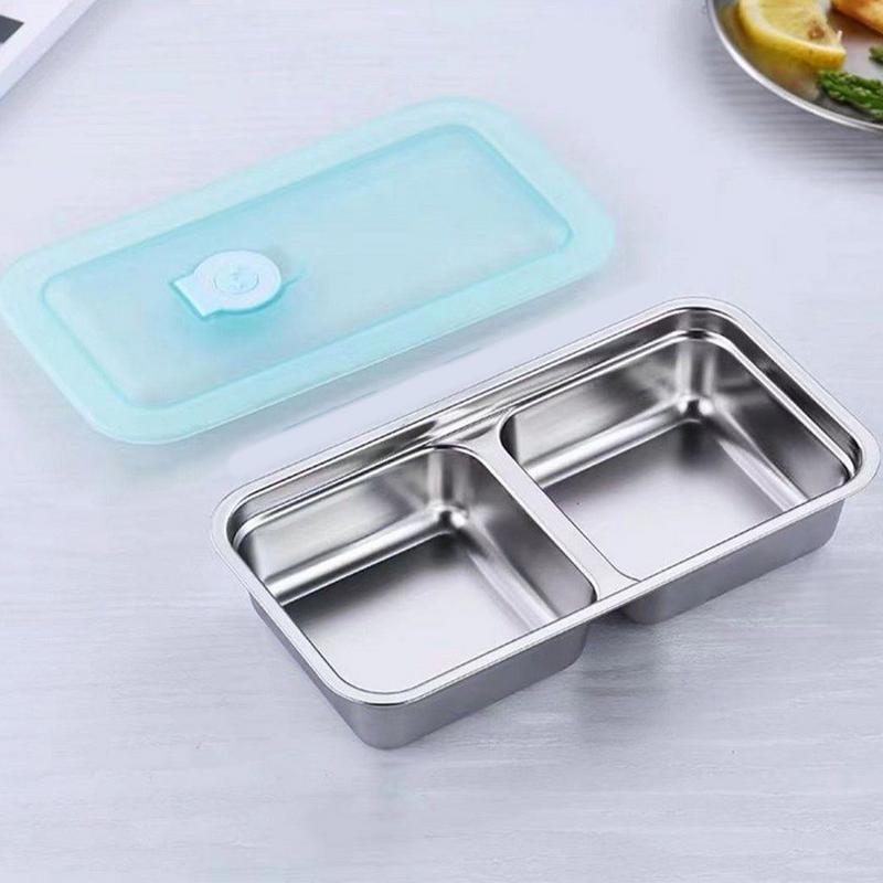 Food Storage Safe - 304 Stainless Steel Lunch Bento Box