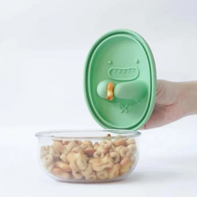 Food Storage Cupboard - Hands-Free Snack Box, No Crumbs, Snack