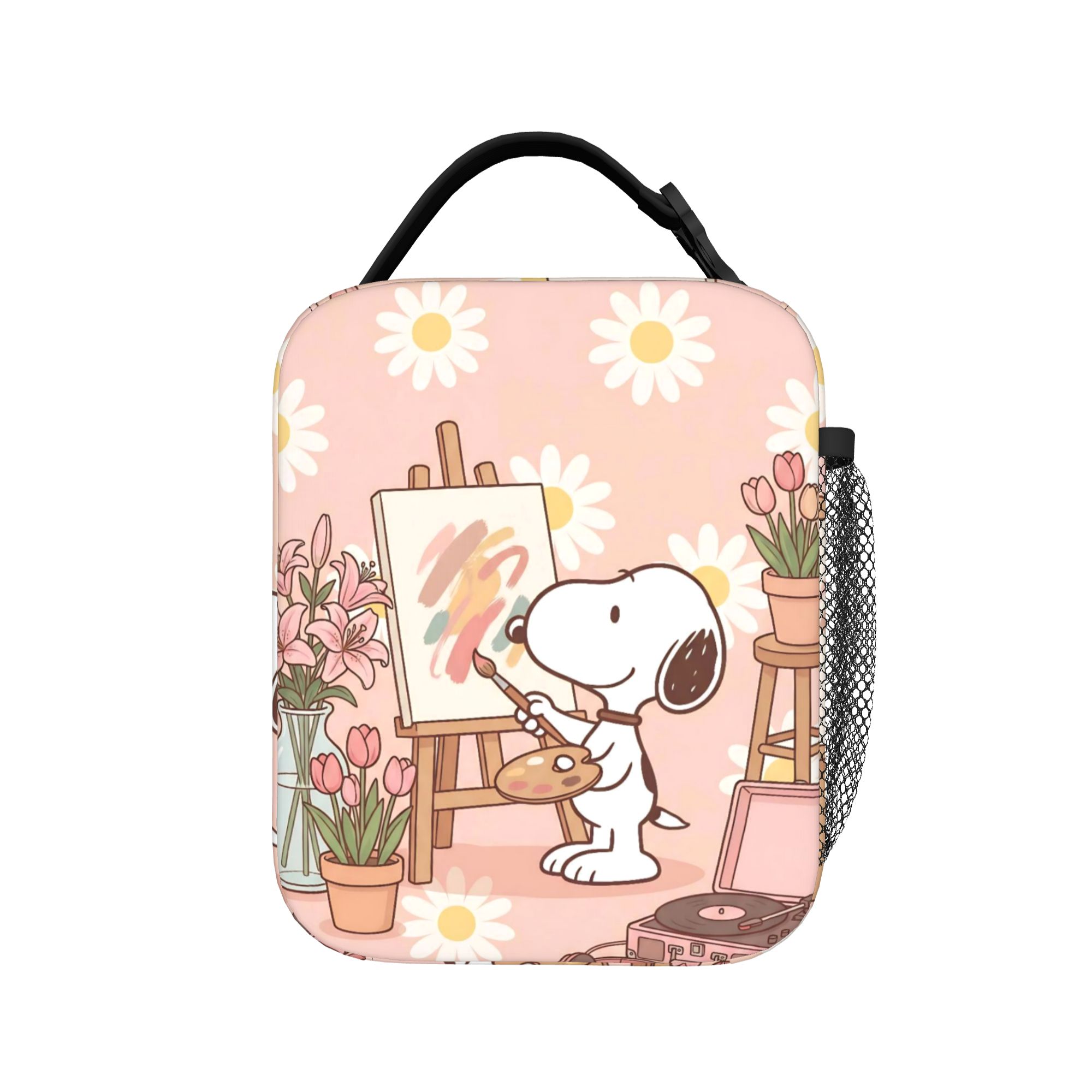 Food Storage Order - Drawing Cute S-Snoopys Insulated Lunch Bag