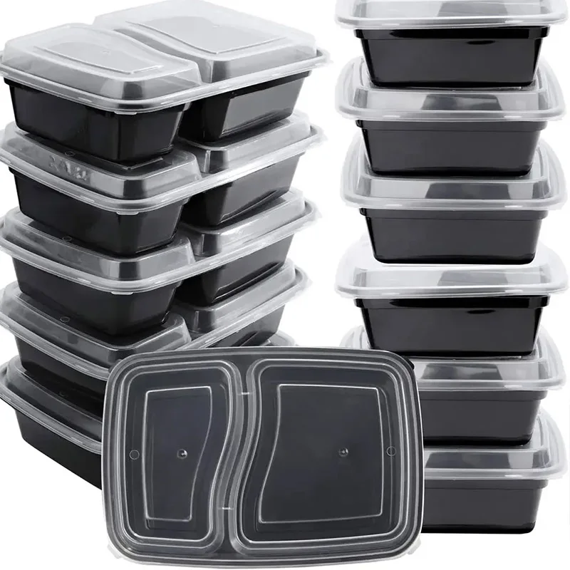 Food Storage Freezer Containers - 10 Sets Disposable Food Boxes with
