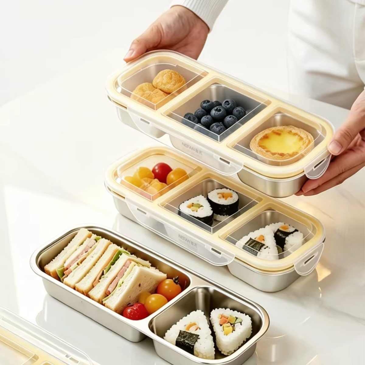 Stainless Steel Food Storage B - Food Storage Cupboard recension och pris