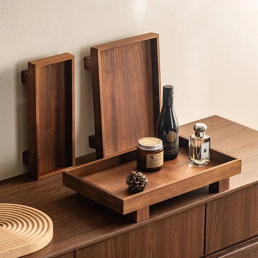 Japanese Style Wooden Gongfu T - Food Storage Restaurant recension och pris