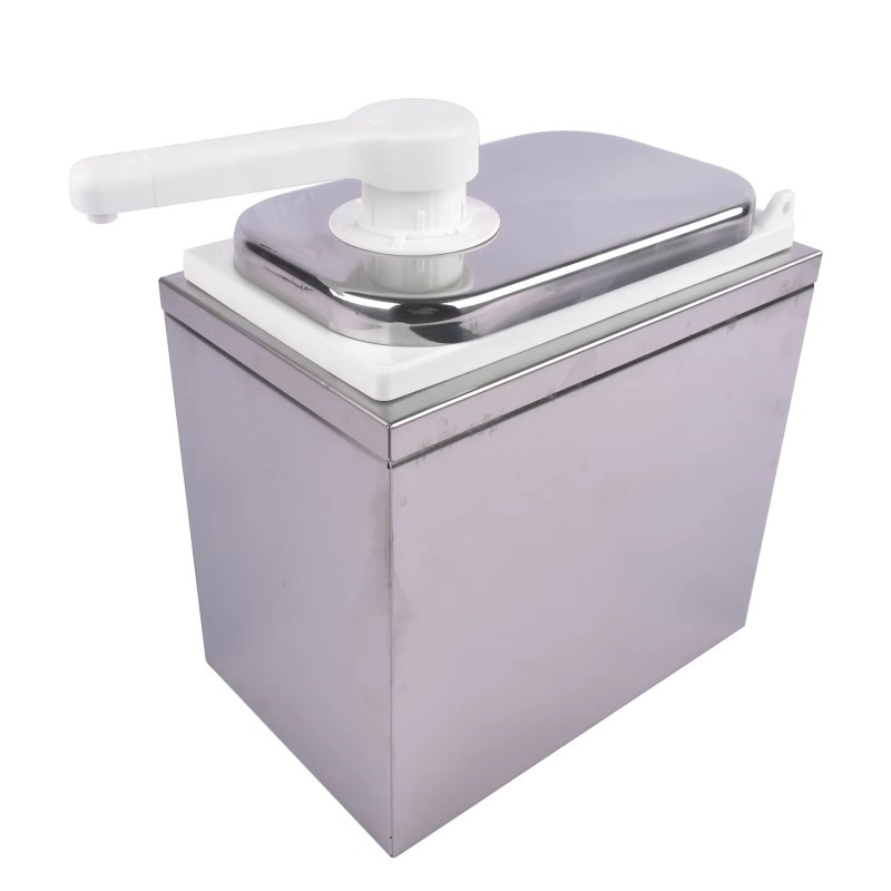 2L stainless steel sauce pump  - Herb Keeper Container recension och pris