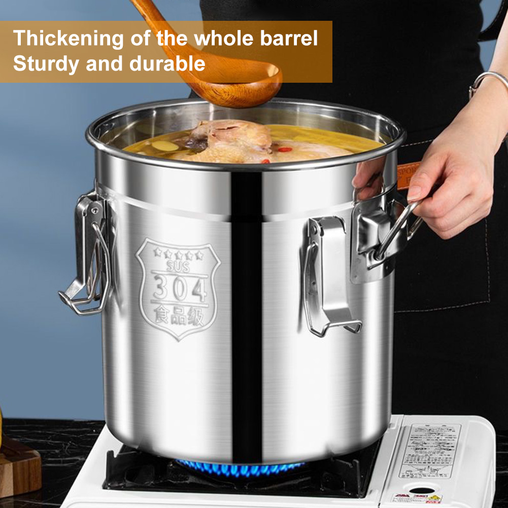 6/12/21/33L 304 Stainless Stee - Food Storage Restaurant recension och pris