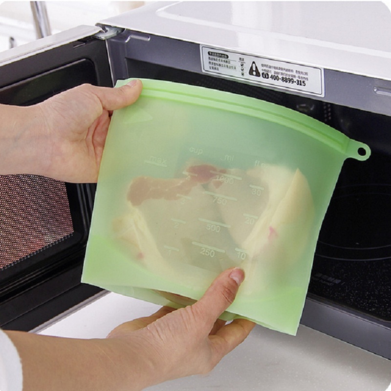 5pcs Silicone Food Storage Con - Food Storage Zip Bags recension och pris