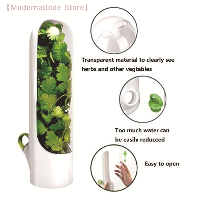 【M】1PC Herb Saver Storage Cont - Herb Keeper Container recension och pris