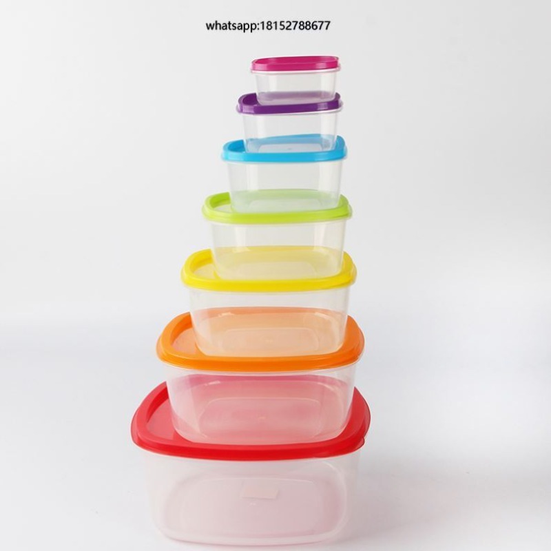 Rainbow 7pcs Food Container Pl - Food Storage And recension och pris