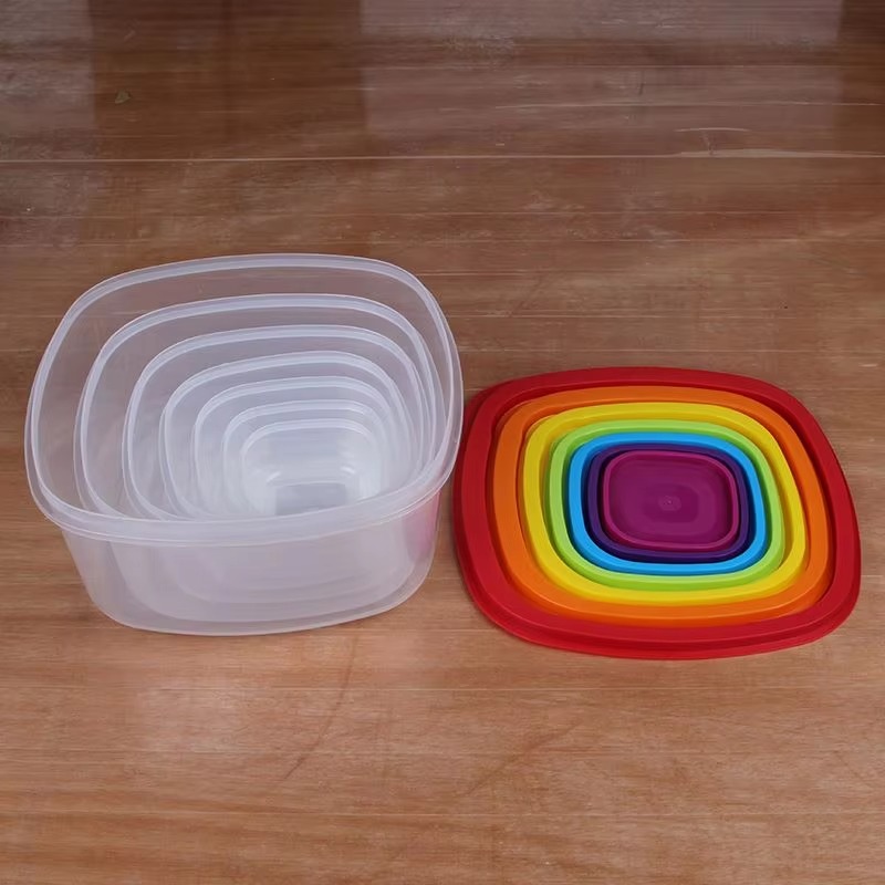 Rainbow 7pcs Food Container Pl - Food Storage And recension och pris