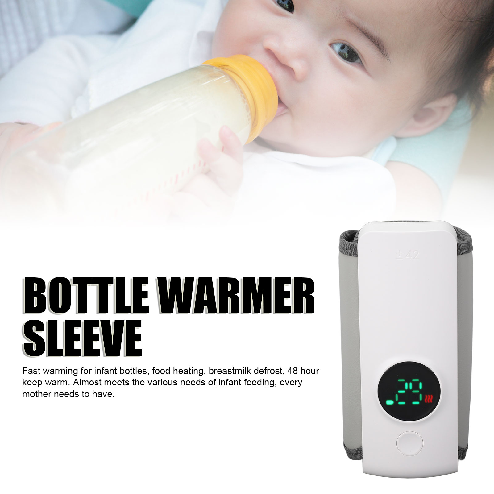 Portable Bottle Warmer Fast He - Food Storage And Temperature recension och pris