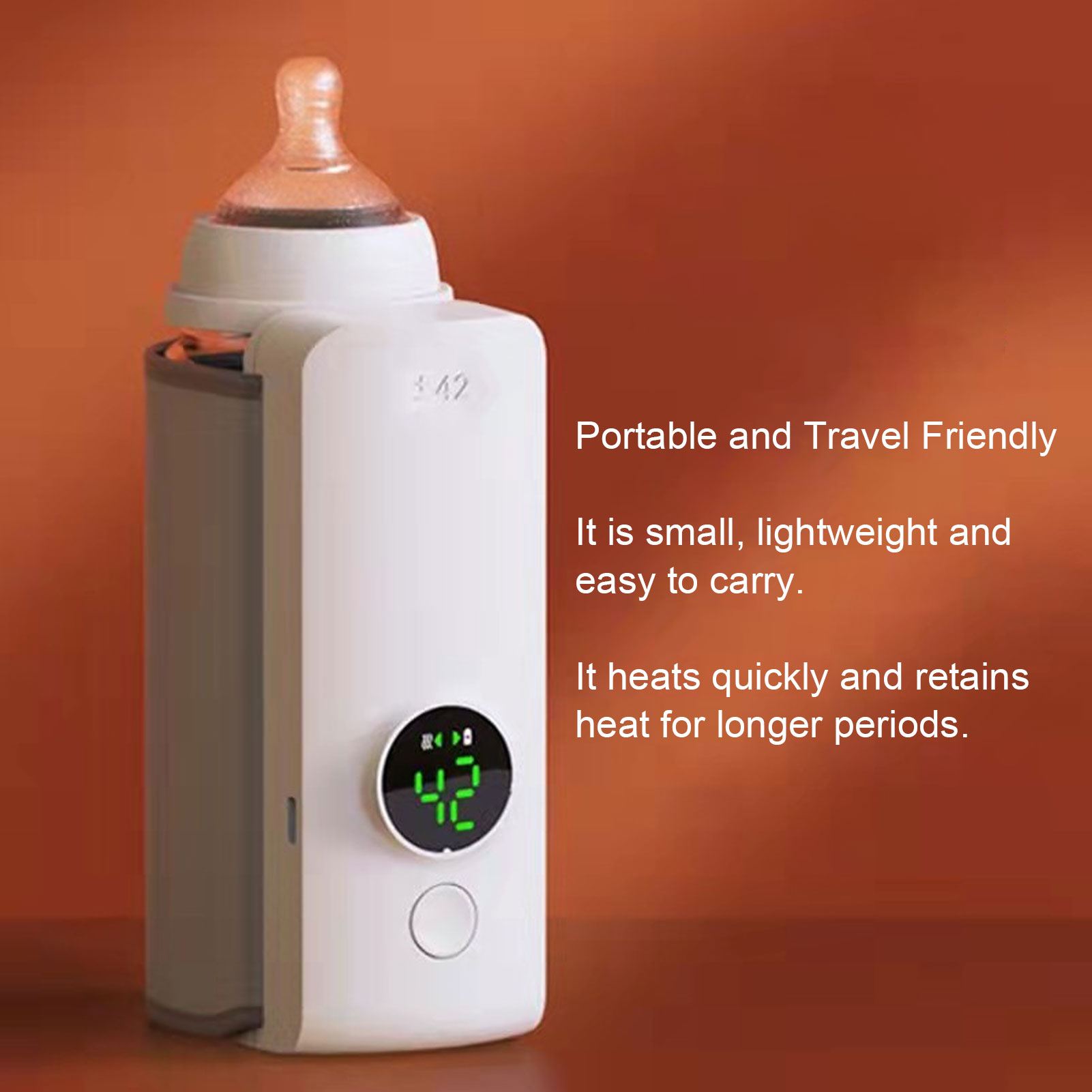 Portable Bottle Warmer Fast He - Food Storage And Temperature recension och pris