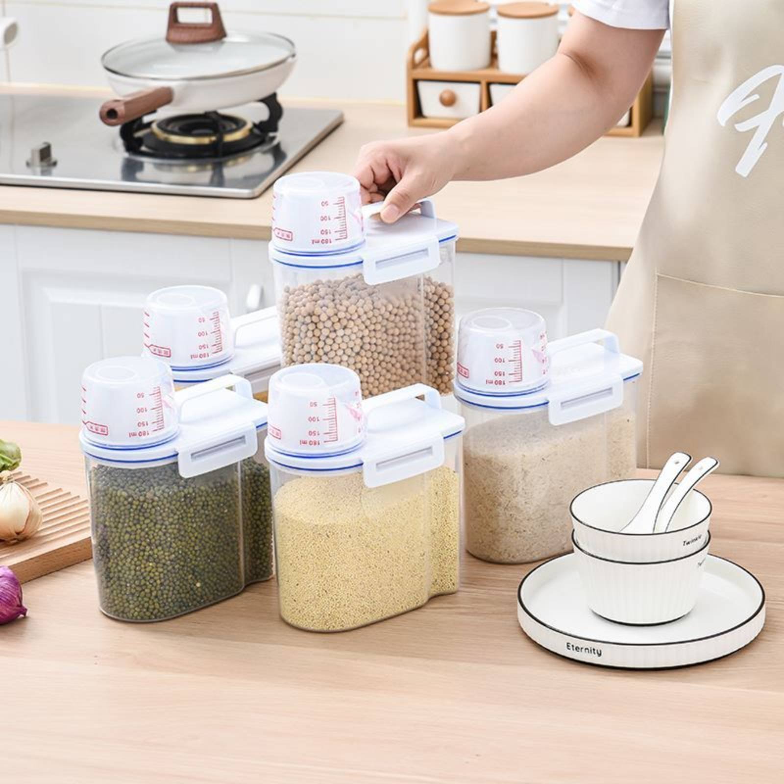 Rice Storage Container Safe Ri - Food Storage Safe recension och pris