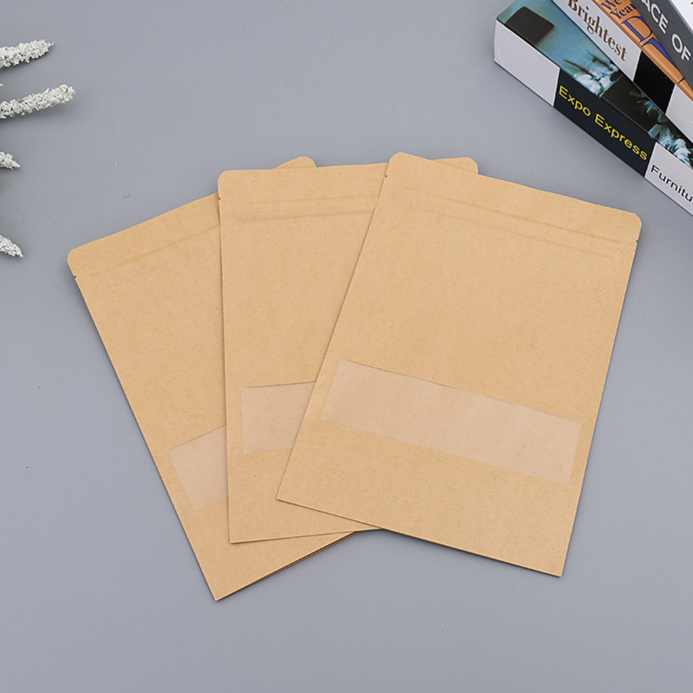 50Pcs Eco Friendly Kraft Paper - Food Storage And recension och pris