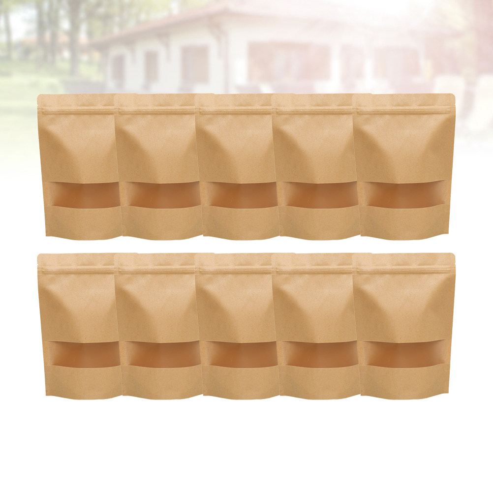 50Pcs Eco Friendly Kraft Paper - Food Storage And recension och pris