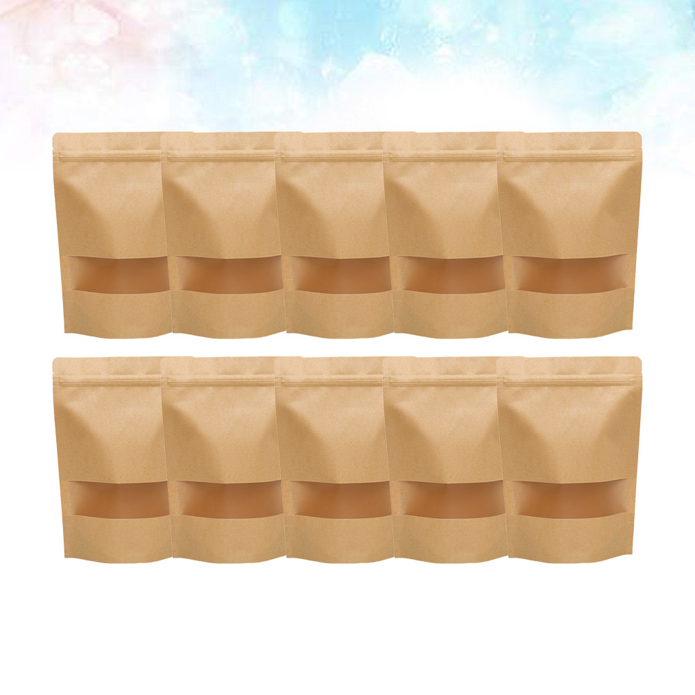 50Pcs Eco Friendly Kraft Paper - Food Storage And recension och pris