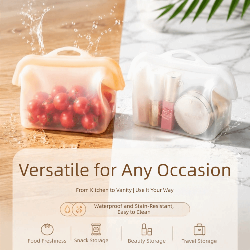 Leak Proof Silicone Food Stora - Food Storage And Temperature recension och pris
