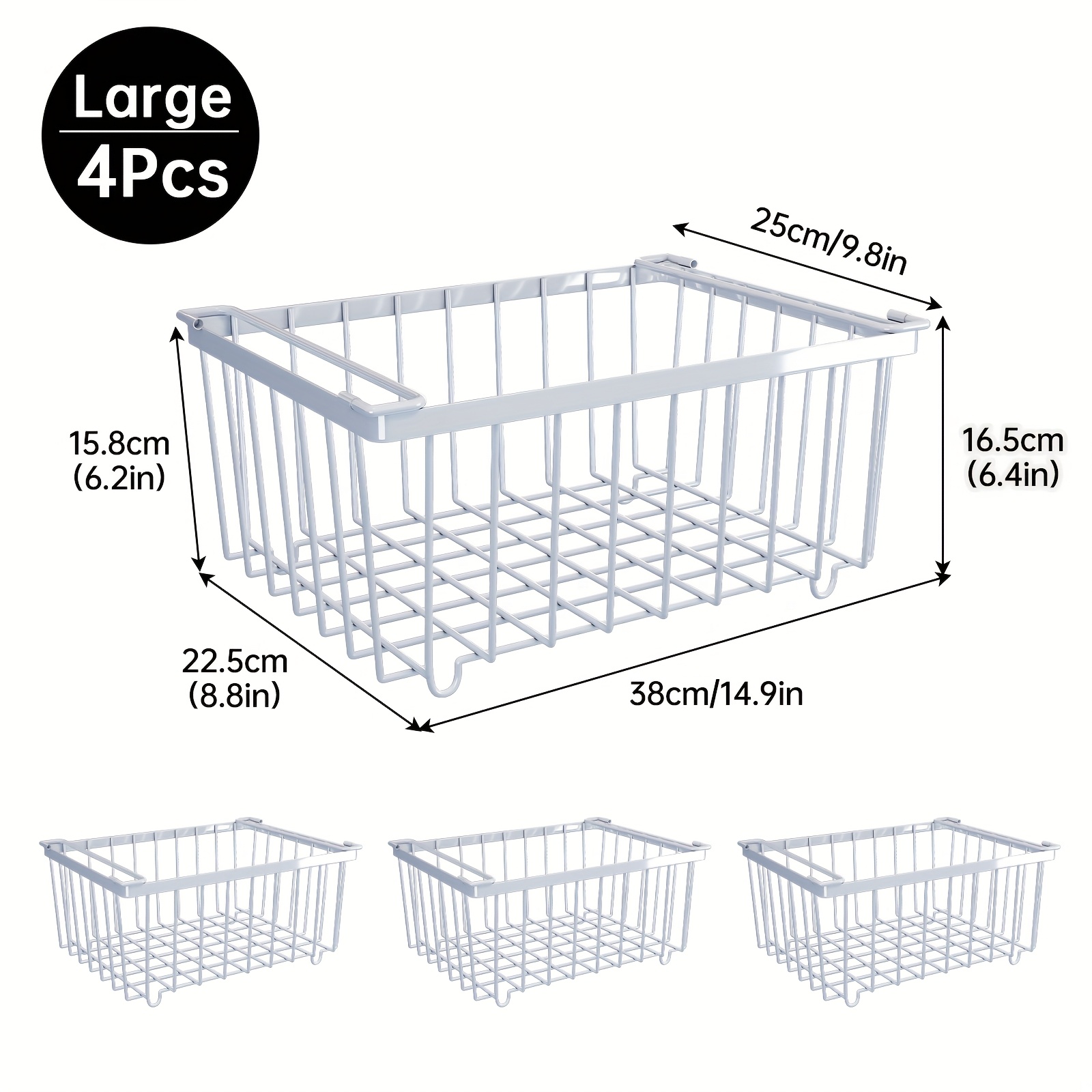 4 Pcs/5 Pcs Restaurant Freezer - Food Storage Restaurant recension och pris