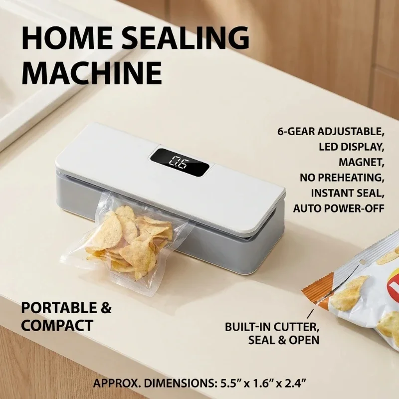 Mini Heat Sealer Plastic Bag H - Food Storage Machine recension och pris