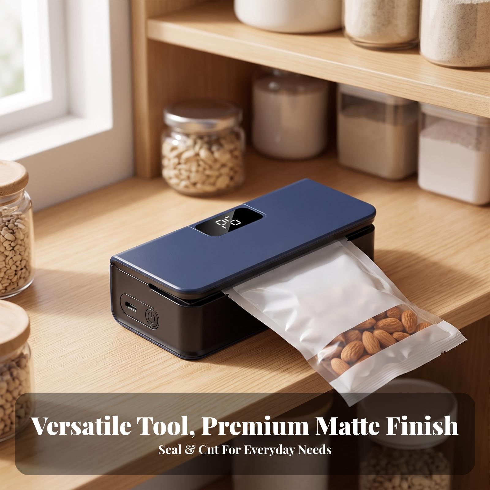 Bag Sealer with Digital Displa - Food Storage Zip Bags recension och pris