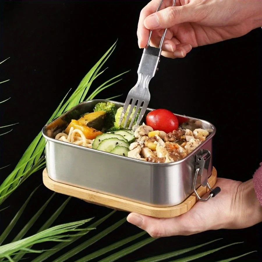 New 304 Stainless Steel Bamboo - Food Storage Cupboard recension och pris