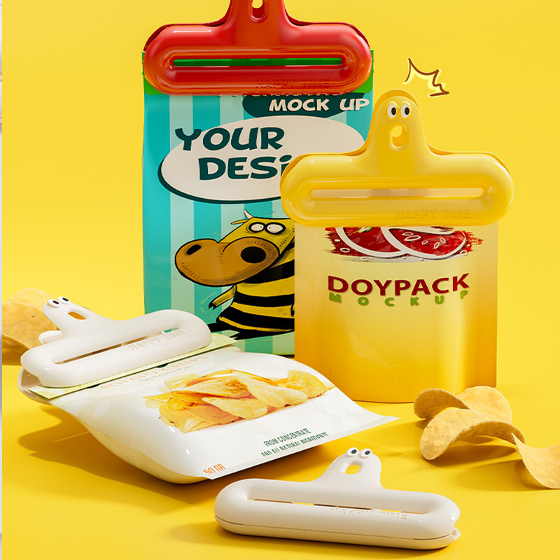 1/4 cartoon sealing clip moist - Food Storage Essentials recension och pris