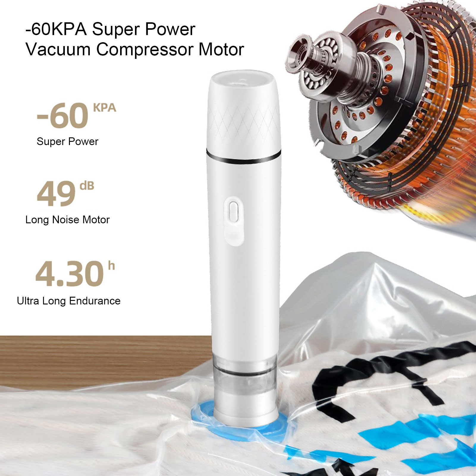 Electric Air Pump Handheld Vac - Food Storage Machine recension och pris