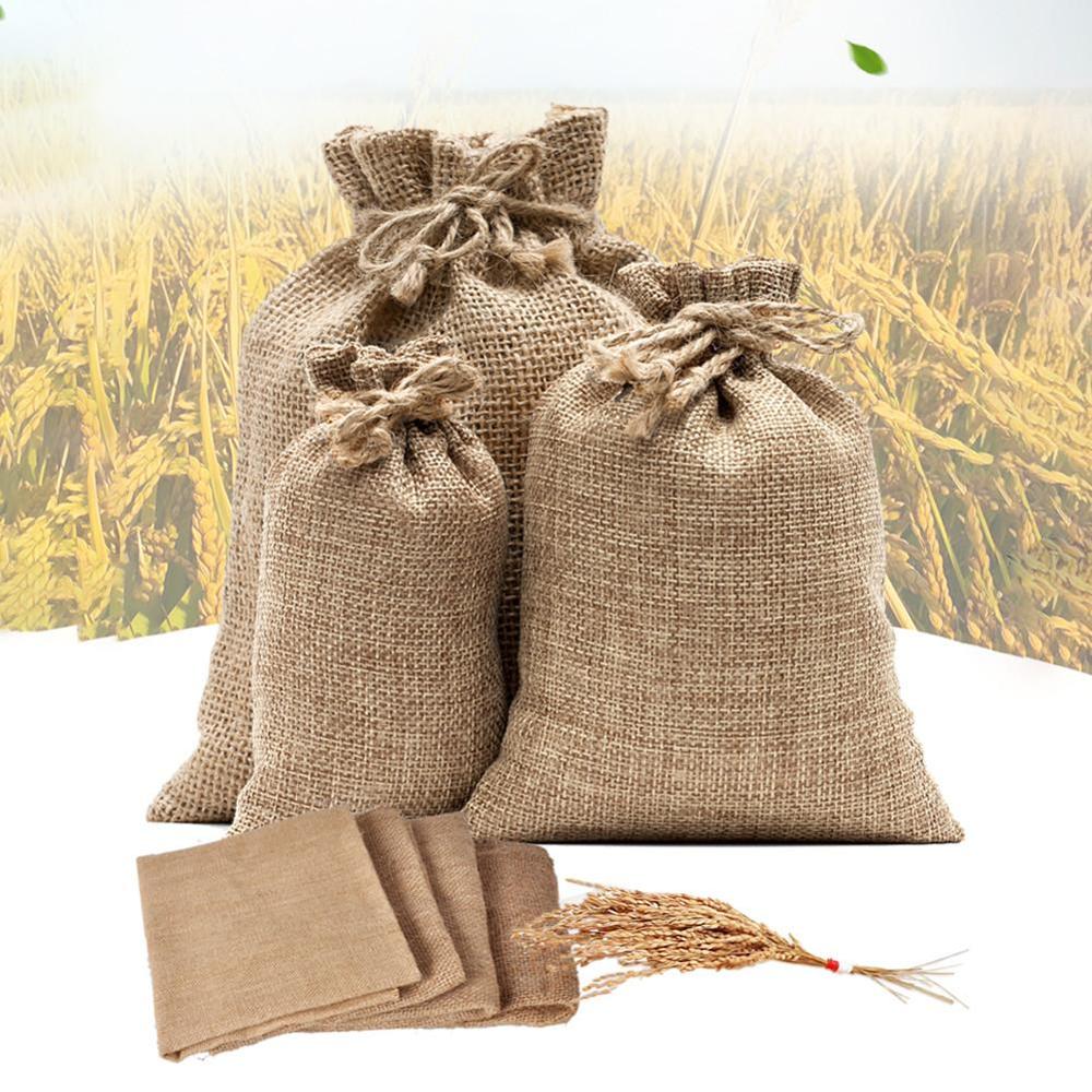 Burlap Potato Sacks Jute Potat - Food Storage Roots recension och pris