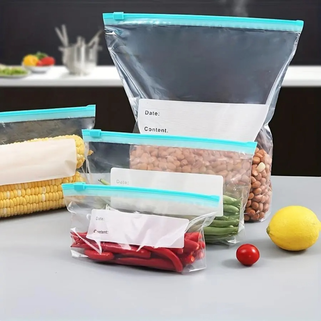 60pcs Reusable Fridge Fresh Ba - Food Storage Essentials recension och pris