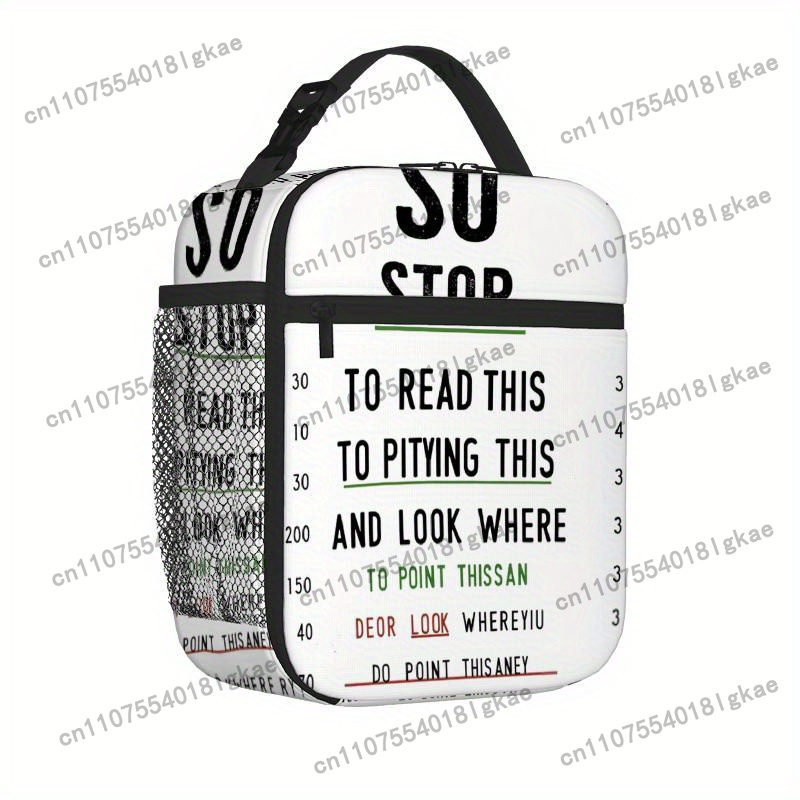 1pc, Eye Chart Humor Printed T - Food Storage Chart recension och pris