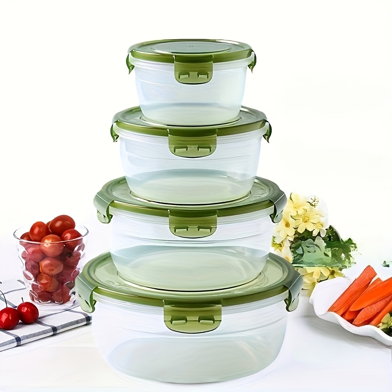 4 Plastic Food Storage Contain - Food Storage Cupboard recension och pris
