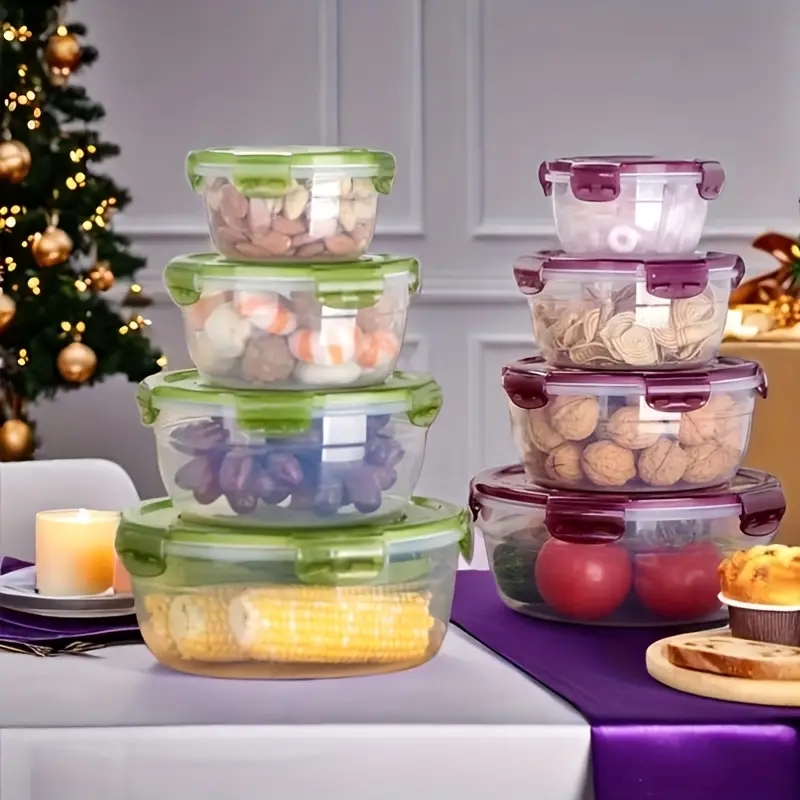 4 Plastic Food Storage Contain - Food Storage Cupboard recension och pris