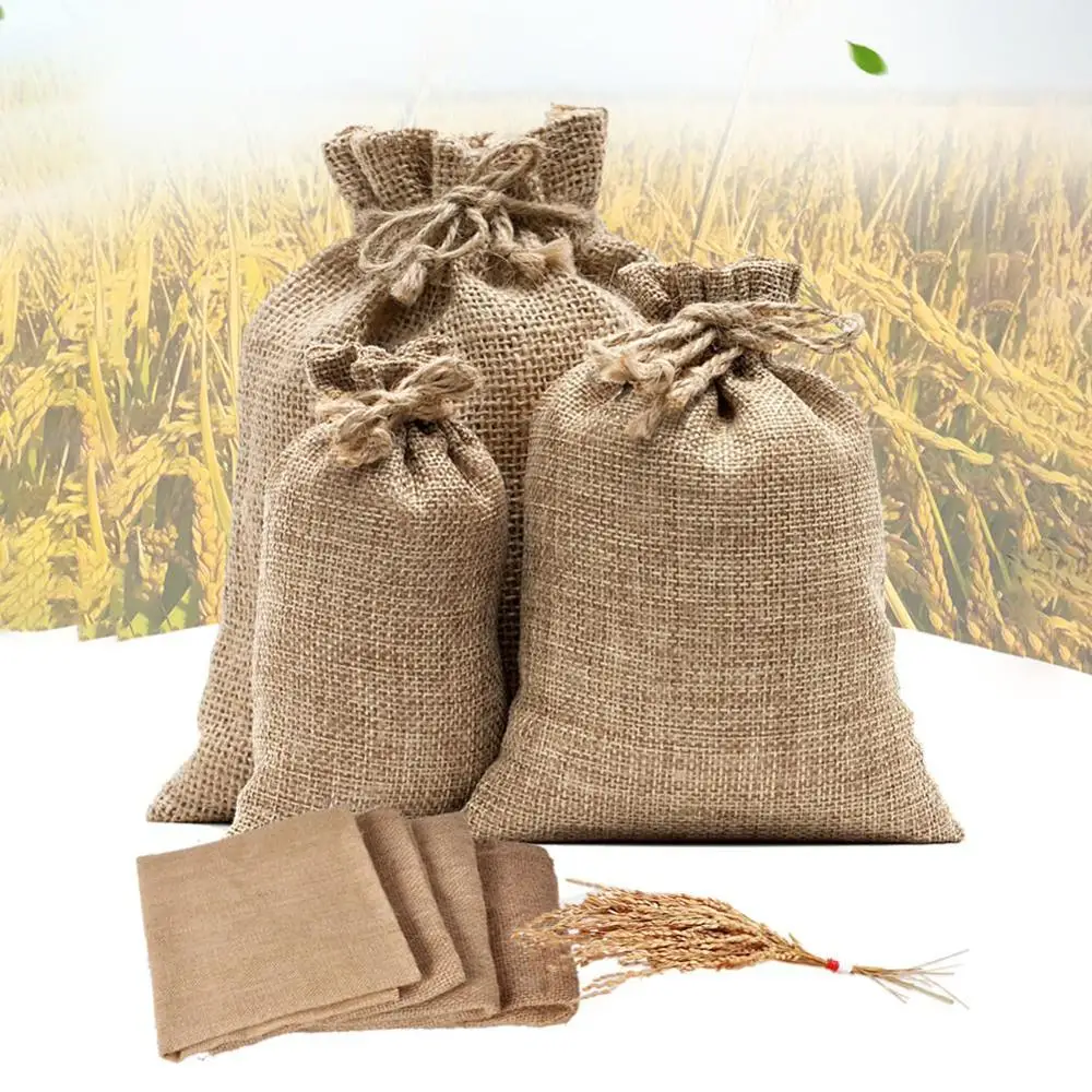 Burlap Potato Sacks Jute Potat - Food Storage Roots recension och pris