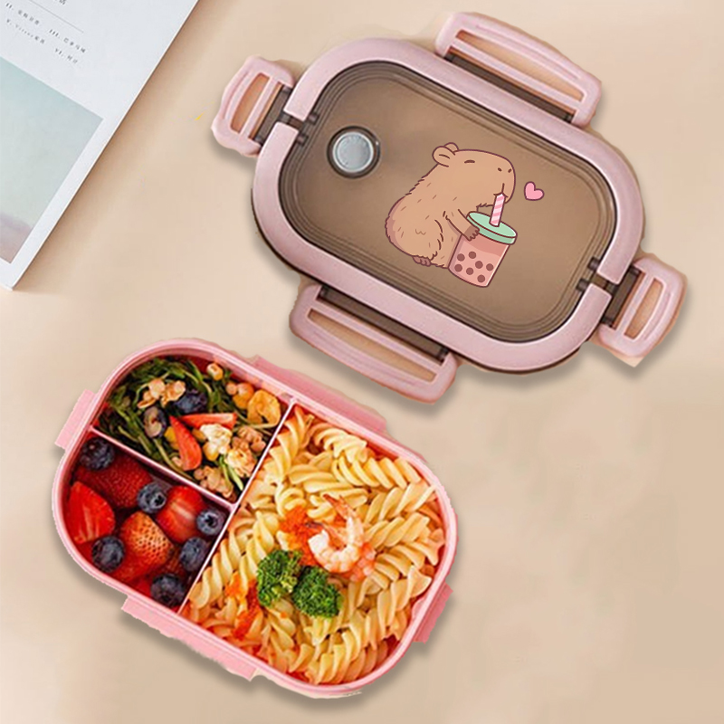 Capybara Bento Lunch Box Anime - Food Storage Cupboard recension och pris