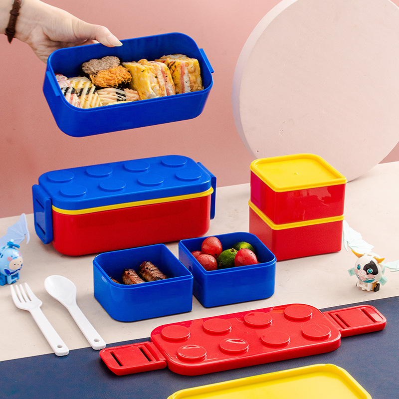 Food Grade PP Lunch Box, 800ML - Food Storage With Scoop recension och pris