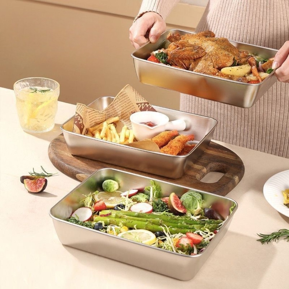 Food Grade Stainless Steel Ser - Food Storage Order recension och pris