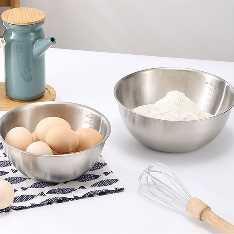 1PC Stainless Steel Bowl Set W - Food Storage Essentials recension och pris