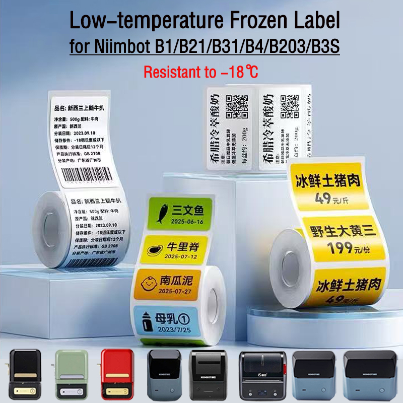 NIIMBOT B1/B2/B21/B31/B4/B203/ - Food Storage And Temperature recension och pris