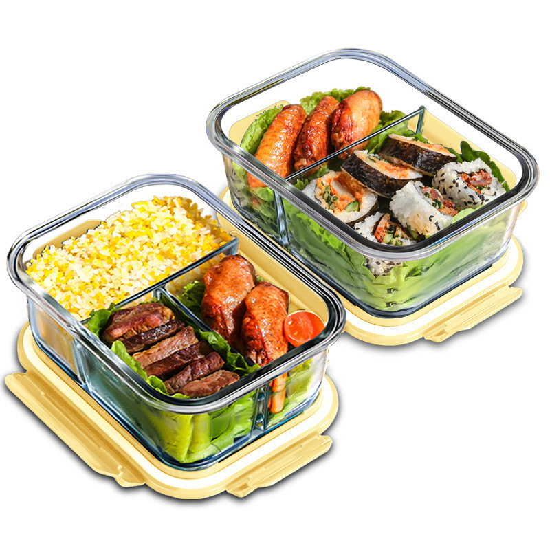 Glass Fresh-Keeping Box High B - Food Storage Freezer Containers recension och pris