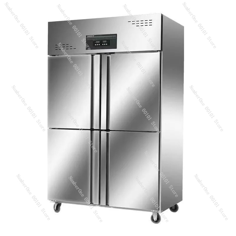 4-Door Commercial Freezer Refr - Food Storage Restaurant recension och pris