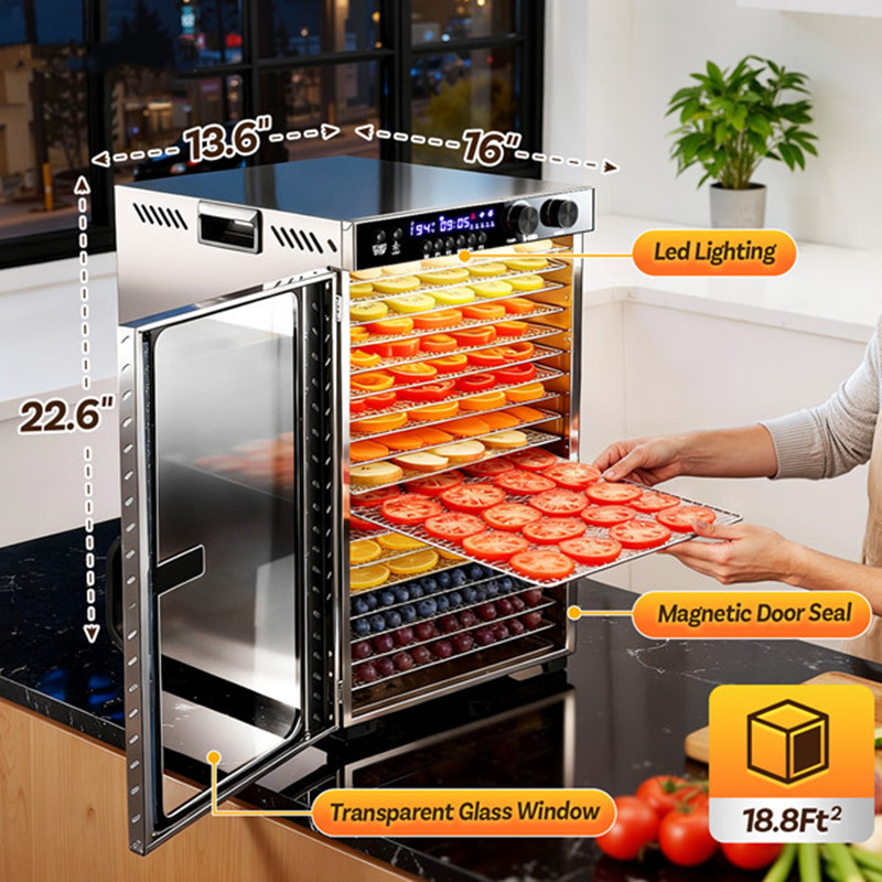 48H Timer Food Dehydrator Mach - Food Storage Machine recension och pris