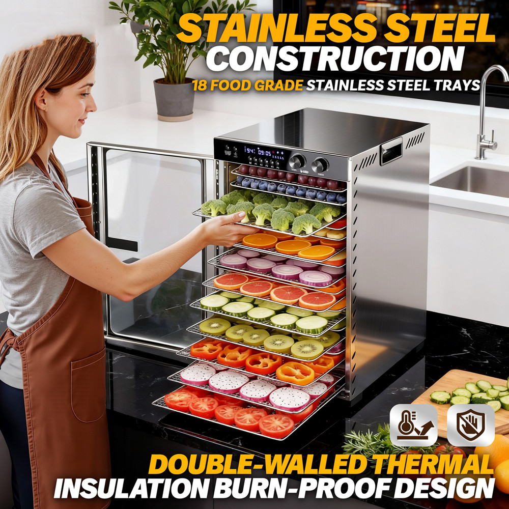 48H Timer Food Dehydrator Mach - Food Storage Machine recension och pris