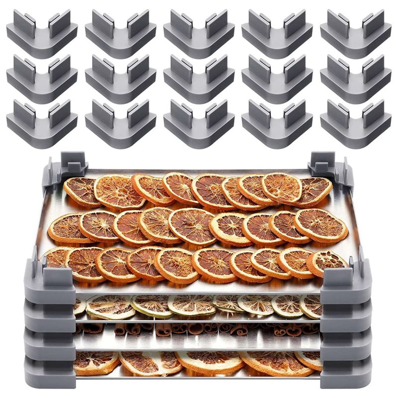 ABXF-32-Piece Tray Stacker Set - Food Storage Freeze Dried recension och pris