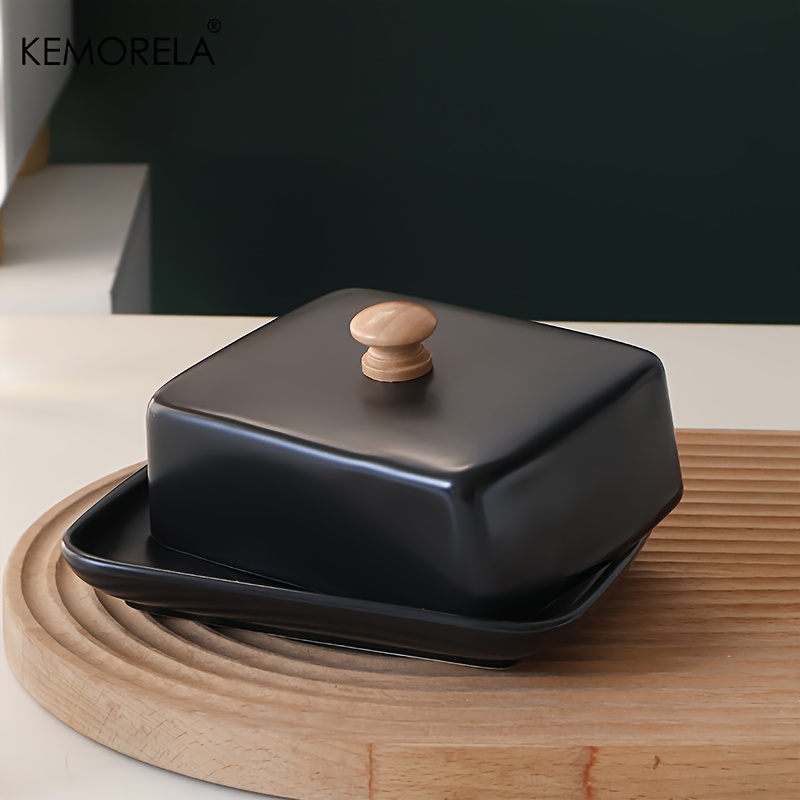 Ceramic Butter Dish with Lid R - Food Storage Restaurant recension och pris