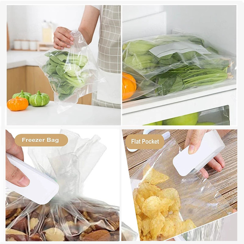 Portable Bag Heat Sealer Plast - Food Storage Machine recension och pris
