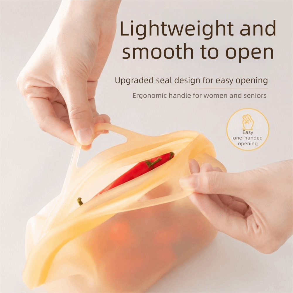 Leak Proof Silicone Food Stora - Food Storage And Temperature recension och pris