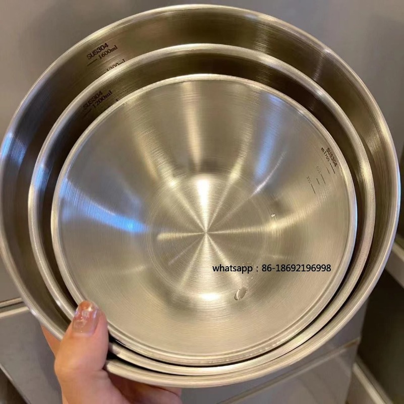 1-3 Stainless Steel Bowl Set w - Food Storage Essentials recension och pris