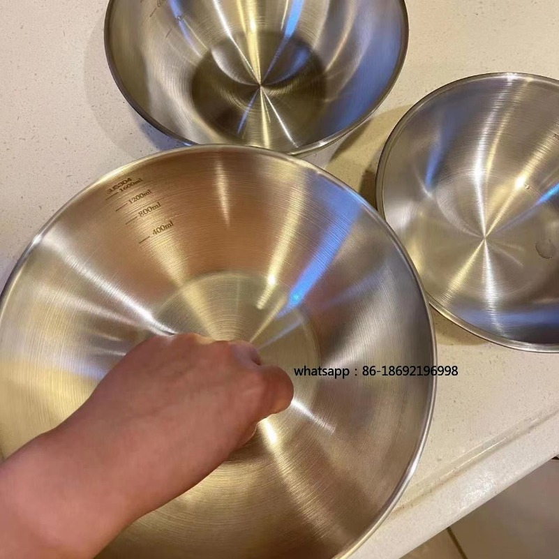 1-3 Stainless Steel Bowl Set w - Food Storage Essentials recension och pris