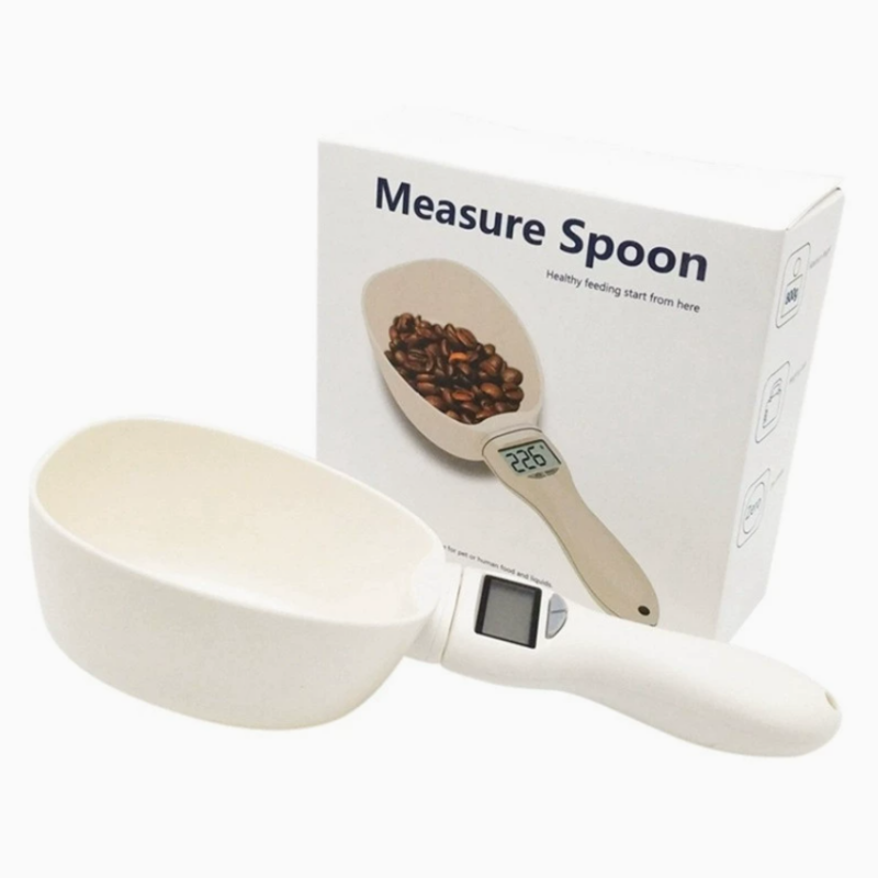 Pet Food Spoon Scale Electroni - Food Storage With Scoop recension och pris