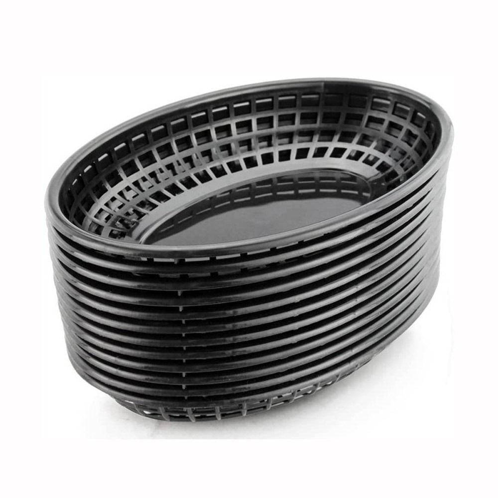 D9 7PCS/Lot Fries Burgers Plas - Food Storage Restaurant recension och pris