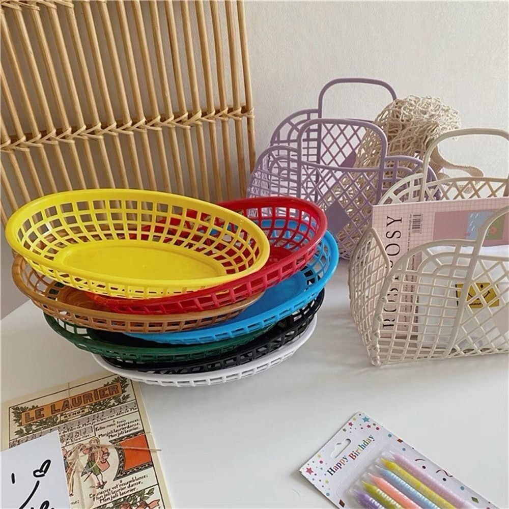 D9 7PCS/Lot Fries Burgers Plas - Food Storage Restaurant recension och pris